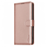 RFID-d blokeeriva lichee mustriga PU nahast kaardipesa rahakoti telefoni&uuml;mbris Motorola Edge 50 Pro, Moto G04, G24, E14, G34, Edge 40 Neo, G84, G14, G54, G73, G13... Motorola Moto E13 must