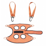 Lemmikloomade hooldamise v&otilde;rkkiik Fikseeritud vannikott k&uuml;&uuml;nte l&otilde;ikamiseks Kriimustusvastane kassi koera trimmiv turvakott Kassi ilu rippuvad lemmikloomatarbed S (2.5-5kg) oranž