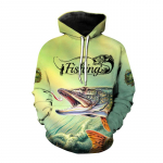 Metsiku kalap&uuml;&uuml;gi mustriga kapuuts meestele 3D-printimine Hunting Fish Enthusiast dressipluus meeste ja naiste suures suuruses Sudaderase top S