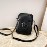 PU-nahast v&auml;ike naiste &otilde;lakott Vintage Crossbody kott Rahakott Mobiiltelefonikott Moodne pehme k&auml;ekott rahakott