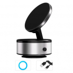 Magnetimuriga autotelefoni kinnitus Elektriline nutikas vaakum-imemistelefoni hoidik 360 kraadi h&otilde;be