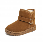 Laste lumesaapad talve uued t&uuml;drukud fliis soojad puuvillased saapad poistele paksud l&uuml;hikesed saapad 23