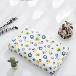 1-6-aastaste laste padjap&uuml;&uuml;r latekspadjale Four Seasons Cartoon Pure Cotton Baby Padjap&uuml;&uuml;r