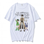 The Promise Neverland Hunter X Hunter Death Note Anime T-s&auml;rk Unisex T-s&auml;rk Oversize Harajuku t&auml;navar&otilde;ivad Unisex/WoUnisex T-s&auml;rgid Manga Topid L