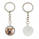Shar Pei - keychain in a box, own photo, keychain pendant from Art-Dog brand