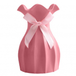 Lillevaas Lihtsa stiiliga &uuml;litugev purunemiskindel simulatsioon kuivatatud lilleseade Moodne vaas t&ouml;&ouml;lauakaunistus valge