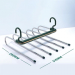 Kokkupandav p&uuml;kstehoidja Multifunktsionaalne riidepuu p&uuml;ksiriide jaoks Riidehoidja riidepuud S&auml;&auml;stke riidekapi ruumi Magamistoa kapid valge