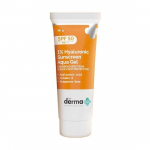 Derma Co 1% h&uuml;alurooniga p&auml;ikesekaitsekreem SPF 50 Aqua Gel, PA++++, kerge, ilma valgendamiseta laia spektriga &ndash; 30 g