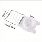 Roostevabast terasest multifunktsionaalne munal&otilde;ikur &ndash; viilutage k&otilde;vaks keedetud munad h&otilde;lpsalt valge