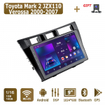 Android Carplay Autoraadio Toyota Mark 2 JZX110 Verossa 2000-2007 jaoks Multimeediapleier Peaseade Stereo GPS-navigatsioon BT WIFI 2+32GB 1+16GB