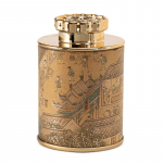 Mini t&uuml;hi teepurk majapidamises kasutatav rohelise musta tee suletud purk Kaasaskantav reisi v&auml;ike tee pakkekarp paberist s&auml;ilituspurk