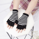 1 paar musti unisex pool-s&otilde;rmeta s&otilde;rmikuid naistele meestele villane kootud randme puuvillased gooti kindad talvised soojad treeningkindad One Size