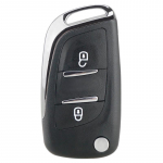 2 nuppu / 3 nuppu CE0523 Modifitseeritud klapitav kokkuklapitav v&otilde;tmekest VA2 teraga, mis sobib Peugeot 306 / 407 / 807 jaoks 2 Buttons