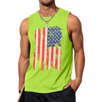 Meeste Summer Surf Beach Tank Top suur vabaaja hingav varrukateta topp vaba tr&uuml;kiga meeste s&auml;rk M sinine