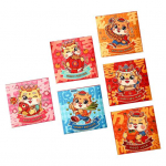 6 tk draakoni aasta punane pakike armas multikas, mida on lihtne avada &otilde;nnistusteemalised erijuhtumite punased &uuml;mbrikud. B