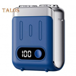 Meeste elektriline pardel IPX7 veekindel mini-taskusuurune pardel USB-taaslaetav juhtmeta p&ouml;&ouml;rlev pardel Kiire mootoriga LED-ekraaniga kaasaskantav pardel