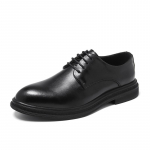 &Auml;rilised nahast kingad Meeste kevadiste vabaaja pulmajalatsite korea versioon Briti mustad parima mehe kleidikingad 19932-G 38 must