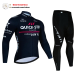 QUICK STEP Winter Thermal Fliisist tsiklikomplekt Maillot Ropa Ciclismo Keep Warm MTB Bike Wear Jalgrattariiete rattakomplekt Asian size -S