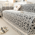 P&otilde;hjamaade tutiviskamise geomeetria puuvillane diivanikatte r&auml;tik kasside kriimustuskaitsega katted Diivanitekk Vaip Four Seasons 180x90cm S