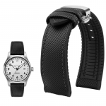 Klassikaline 20mm 21mm 22mm L&otilde;uend Nailon Seiko kelladele Kummist Rihm Veekindel Kellarihm Meestele Tissot Citizen Mido Kellatarvikud 22mm