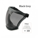 Filtritega t&auml;ismask Pea Kandke kaitseprille Korduvkasutatav uduvastane tolmukindel mask pritsmevastane mask HD kaitseprillid