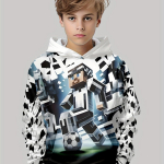 Lasteriided poiste kapuutsid pikkade varrukatega loominguline 3D-print Lastele kevads&uuml;gises riided vabaaja mood Pullover T&uuml;drukute riided top 110