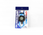 Golden Mean GM Pin on Reel Suur Karabiin 100cm Must (6167)
