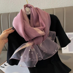 Luksuslik l&auml;ikiv teemantsall, siidist naiste Hijab, pehmed villased r&auml;tikud ja &uuml;mbrised suured &otilde;hukesed sallid Foulard naiste Bufanda uus 75x190cm