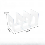 L&auml;bipaistev raamatup&uuml;sivus &otilde;pilase t&ouml;&ouml;laua korraldaja jagaja riiul raamat failiraamatuhoidja kontori andmeriiuli deflektor 3 columns valge