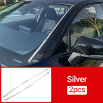 Autotarvikud Toyota Corolla Cross XG10 2024 2024 2024 h&uuml;briidse roostevaba esiakna trimmipea kaunistuste kleebiste jaoks h&otilde;be