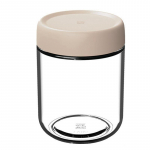 Suletud klaaspurk K&ouml;&ouml;k K&uuml;lmkapp S&auml;ilituspurk Lekkekindel toidu hoiukonteiner Piim Puuvili Kohv V&auml;rskelt s&auml;iliv kaanega purk punane