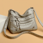 2024. aasta uus naiste mitme taskuga pehmest nahast &otilde;lakott ja k&auml;ekott &ndash; ideaalne keskealistele ja eakatele naistele