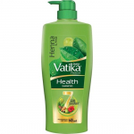 Dabur Vatika tervise&scaron;ampoon - 640ml | 7 loodusliku koostisosaga | Siledatele, l&auml;ikivatele ja toidetud juustele | Parandab Juuksekahjustusi| K&otilde;igile juukset&uuml;&uuml;pidele