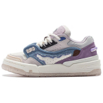 Li Ning 001 Btc Mega Mitmek&uuml;lgsed Retro Rula Kingad Libisemisvastased Kulumiskindlad P&otilde;rutuskindlad Toetavad Naiste Tennised Valge Sinine Lilla AGCU004-3 36⅓