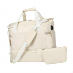 Gym Bag Travel Duffle Portable Handbag Large Capacity Carry on Weekender for Trip Exercise hall v&auml;rv