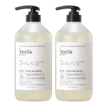 J.Mella in France Sparkling Rose Hair Shampoo Floral Scent, 2 pcs, 1L white