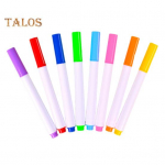 8/12 tk vees lahustuvad kriidimarkerid LED-tahvlid Kunst k&auml;sit&ouml;&ouml; Sujuv pealekandmine Paksud jooned kustutatav tindiga neoonpliiatsid 8pcs