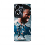 Coque pour Oppo A59 5G Vinicius JR Real Madrid Bleu Wallpaper Maniacase
