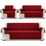 Veekindel koeravoodi kate lekkekindel diivan lemmiklooma voodimatt pestav diivanikate m&ouml;&ouml;blikaitse tekk lemmikloomadele lastele koer kass 170-166cm punane