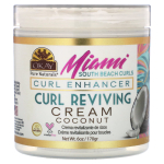 Okay Pure Naturals, Miami South Beach Curls, Curl Enhancer, Curl Reviving Cream, 6 oz (170 g) beige