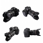 52mm 55mm 58mm 62mm 72mm 82mm kruvitud lille kroonlehtedega objektiivi kate Canoni Nikoni Sony Olympuse Pentaxi kaamera objektiivi tarvikule 58mm
