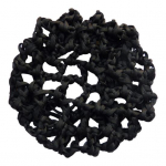 T&auml;iskorgiga juuksev&otilde;rk, paksu v&otilde;rguga disain, v&auml;ga elastne juuksev&otilde;rk, turvaliselt sobiv libisemiskindel juuksev&otilde;rk juukseaksessuaarid must