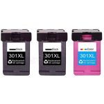 POOD-LUGU &ndash; HP301XL_2N+1MLT : Pack de 3 Cartouches 301 XL &Uuml;hilduvad ka Imprimante HP 301 XL