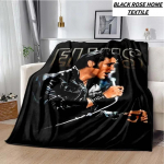 Moodne Kunst Retro 3D HD Prindiga E-Elvis-Presley Tekk Perekonna Magamistuba Pl&uuml;&uuml;sist Magamistekk V&auml;litingimustes Kontoris L&otilde;unapaus Voodilina 30x40in