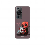 Coque Huawei P60 B&eacute;b&eacute; Deadpool avec Licorne Maniacase