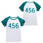 Laste Poiste T&uuml;drukute Filmi M&auml;ngu Prindiga L&uuml;hikeste Varrukatega Numbriga Tr&uuml;kiga T-s&auml;rk Riietus Halloweeni Cosplay Kost&uuml;&uuml;m 130