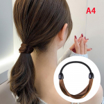 Parukas punutud juuksepael naistele patsi t&uuml;&uuml;pi kummipaelad Korea stiilis