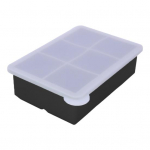 Suur ruudukujuline kaanega j&auml;&auml;kuubikualus Virnastatav ruumis&auml;&auml;stlik j&auml;&auml;masin Lihtne vabastatav viskikokteili j&auml;&auml;kuubikuvormid s&uuml;gavk&uuml;lmiku &uuml;rtide jaoks must