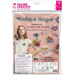 Kit plastique dingue - Girl Power - 6 pcs - Graine Creative mitmev&auml;rviline