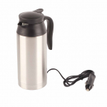 750ML Roostevabast terasest auto elektriline veekeetja kohvi/tee jaoks termose veesoojendusena 12V valge